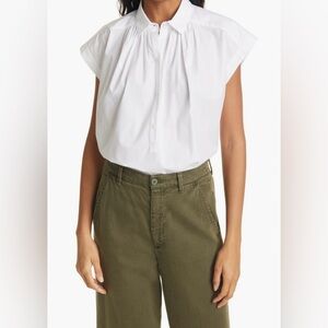 Rails EUC SZ L Shannon Top in White